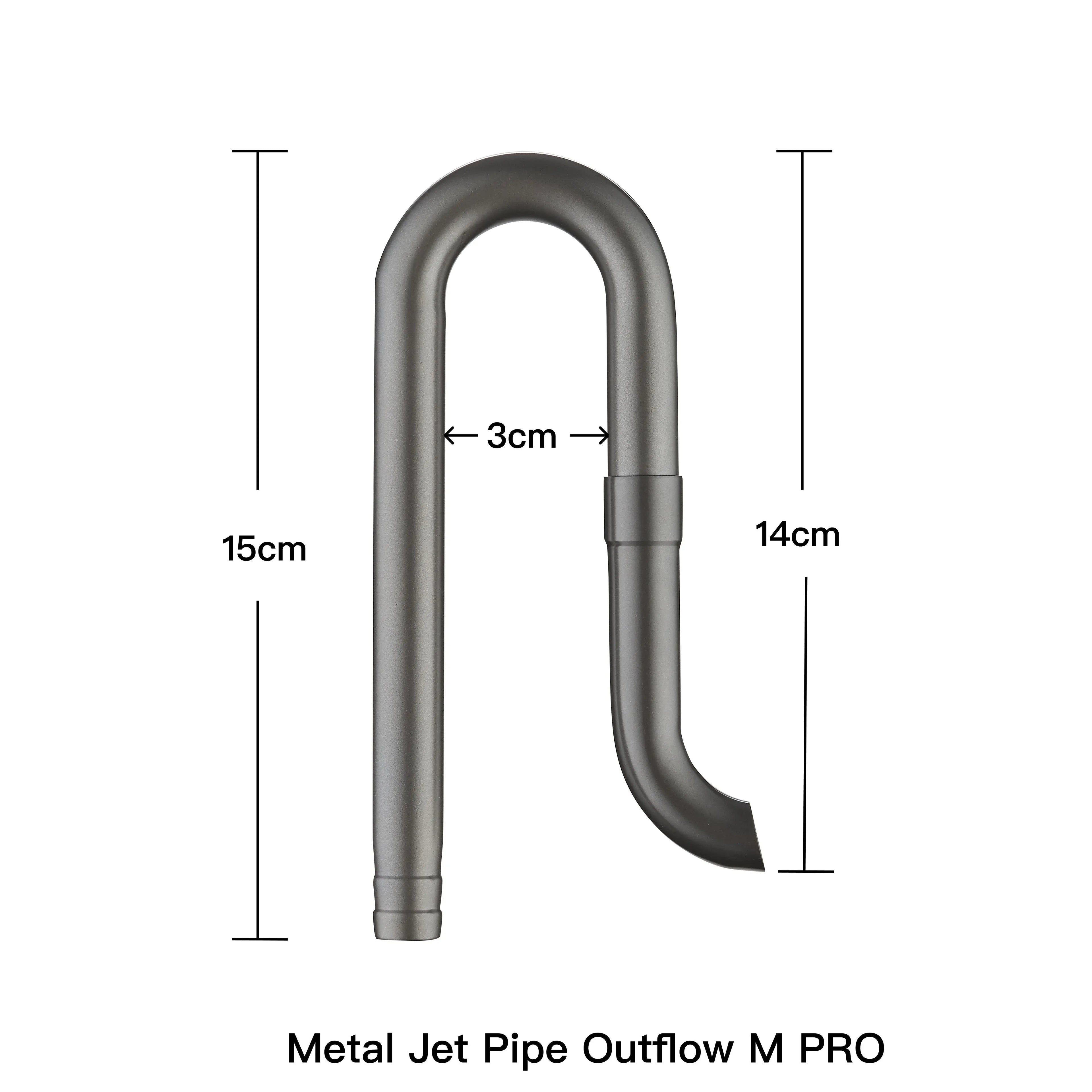 Chihiros Metal Inflow Outflow Pro Metal Jet Pipe Pro