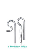 Chihiros Metal Inflow Outflow Set Metal Jet Pipe Set