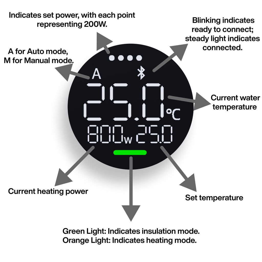 Chihiros Heater Pro US Version 10-800W